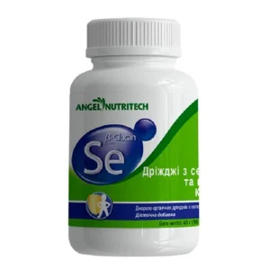 Дріджі з селеном Angel Nutritech та глюкан флакон 90 капсул