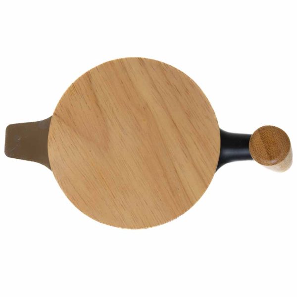 Чашка-заварник Wooden Brew Mug Light чорна, 450 мл - Зображення 3