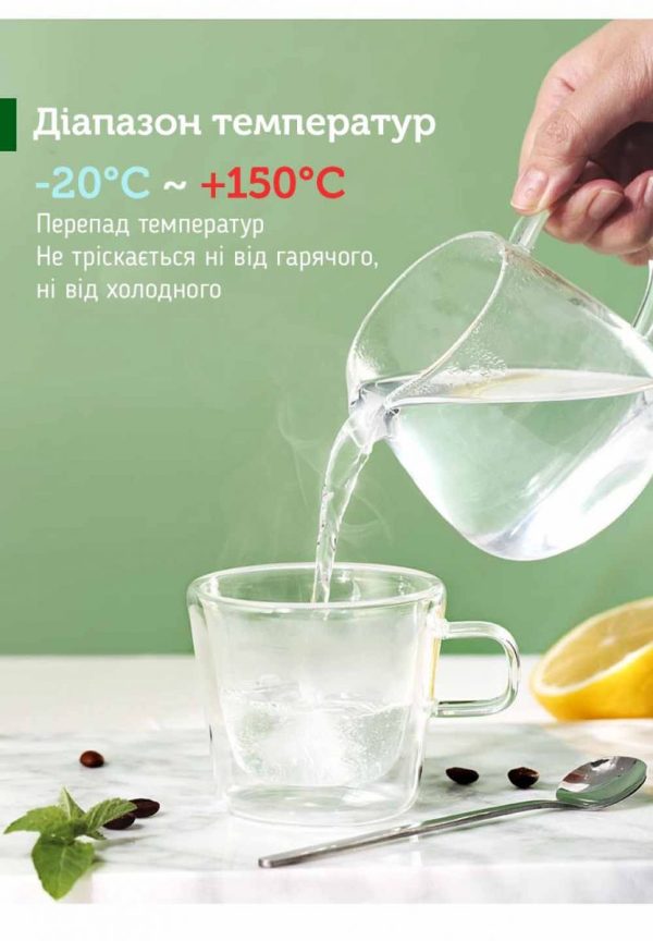 Чашка SamaDoyo 2 шт. F-010, 180 мл - Зображення 8