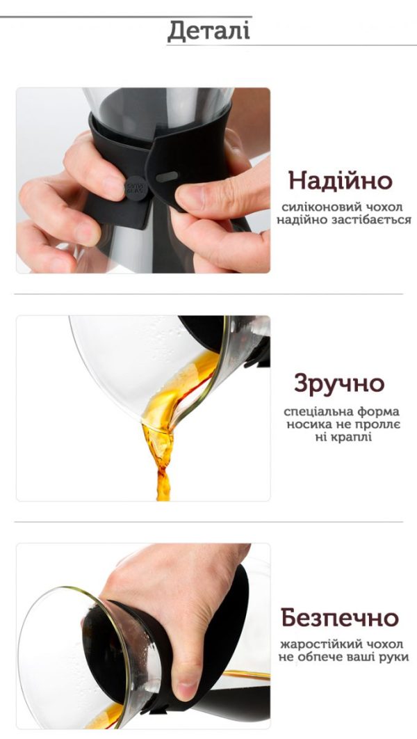 Пуровер Samadoyo, 700 мл - Зображення 3