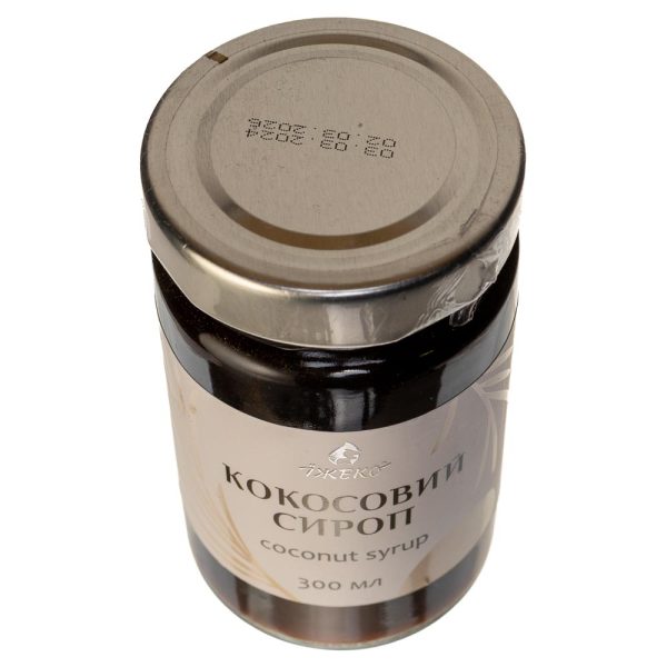 Кокосовий сироп, 300 мл - Зображення 4