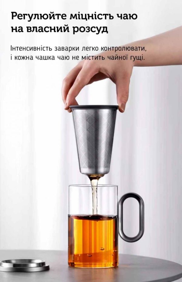 Чашка-заварник Samadoyo LV03-500, 500 мл - Зображення 10