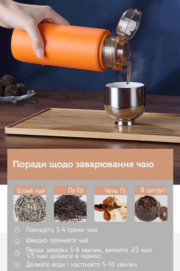 Термос Sama Doyo Магнето, 400 мл - Синій - Зображення 12