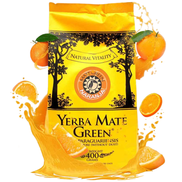 Йерба Мате Green Naranja Помаранч - банка