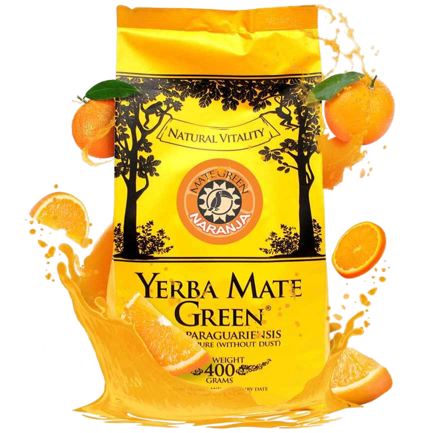 Йерба Мате Green Naranja Помаранч - банка