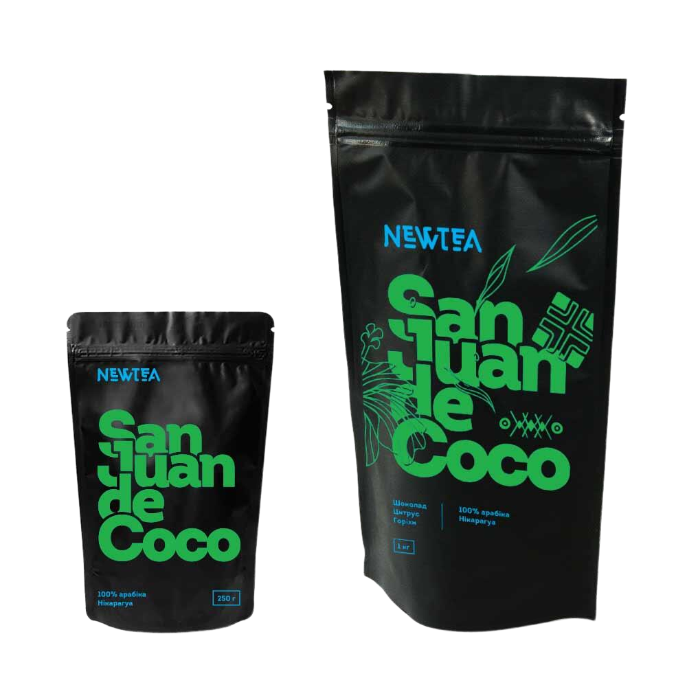 Кава зернова NewTea San Juan de Coco - 1 кг