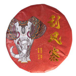 Шу Пуер Слон з Фен Чжай 2019 р. - млинець