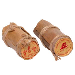 Шу Пуер в бамбуці СаньТа - 100 г