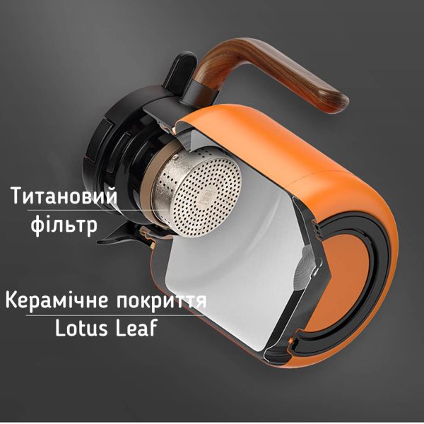 Термос Samadoyo Nova, 1500 мл - Чорний - Зображення 8