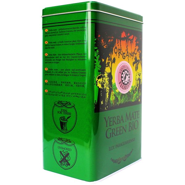 Йерба Мате Green ORGANIC BIO FLORESTA - Банка, 400 г - Зображення 3