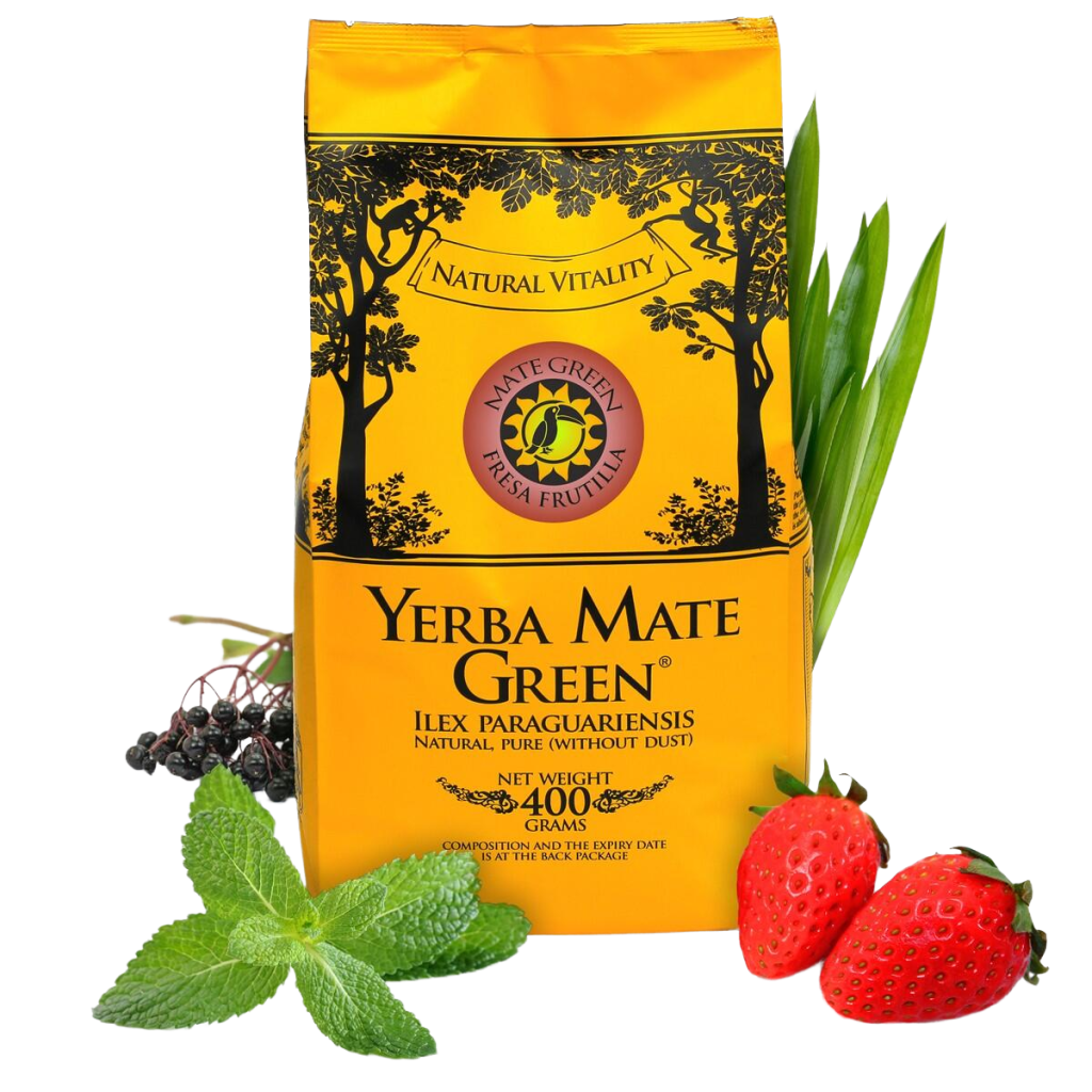 Йерба Мате Green FRESA FRUTILLA - 400 г